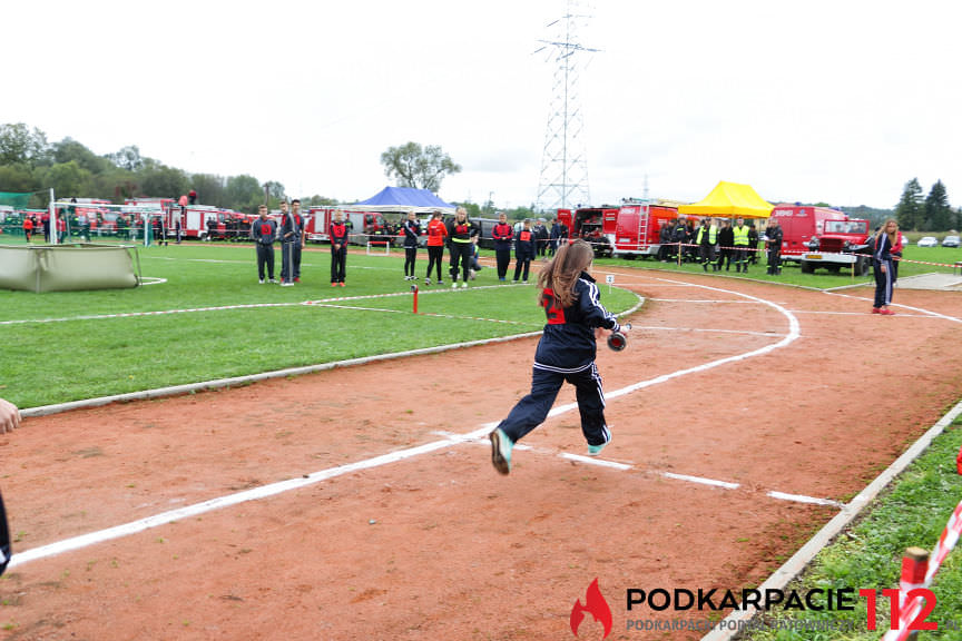 Powiatowe zawody sportowo - pożarnicze w Odrzykoniu
