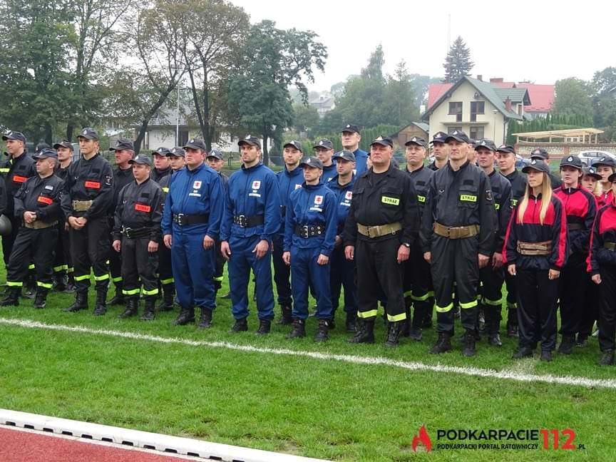 Powiatowe Zawody Sportowo-Pożarnicze w Pruchniku