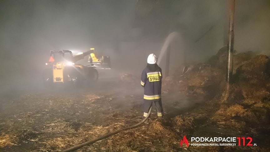 Pożar cegielni w Radymnie