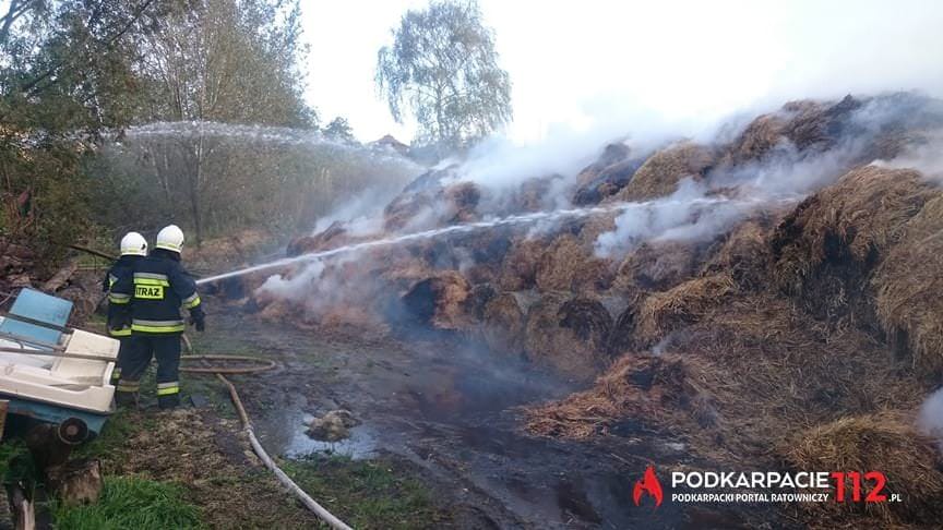 Pożar cegielni w Radymnie