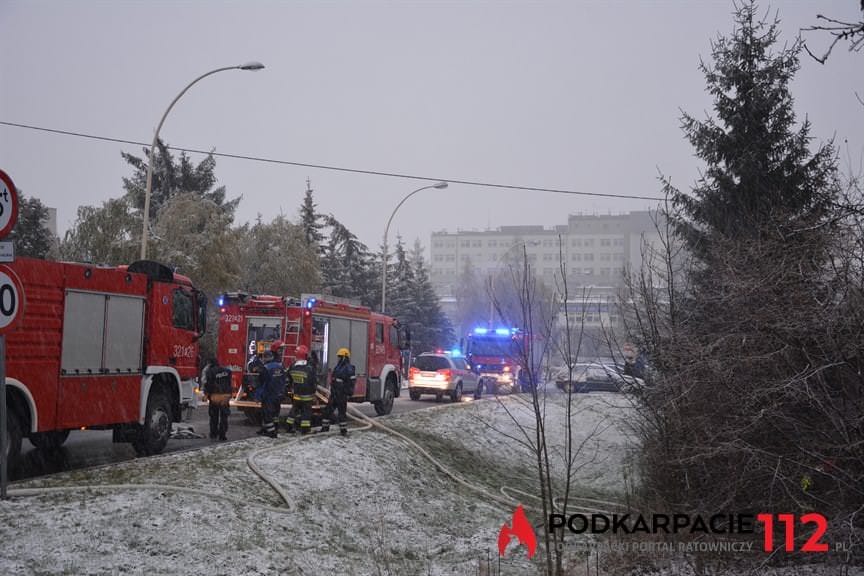 Pożar domu w Rzeszowie