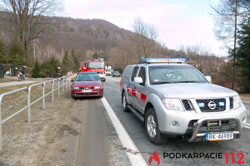 Pożar domu w Tylawie