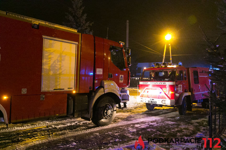 Pożar składu opalu w Jedliczu