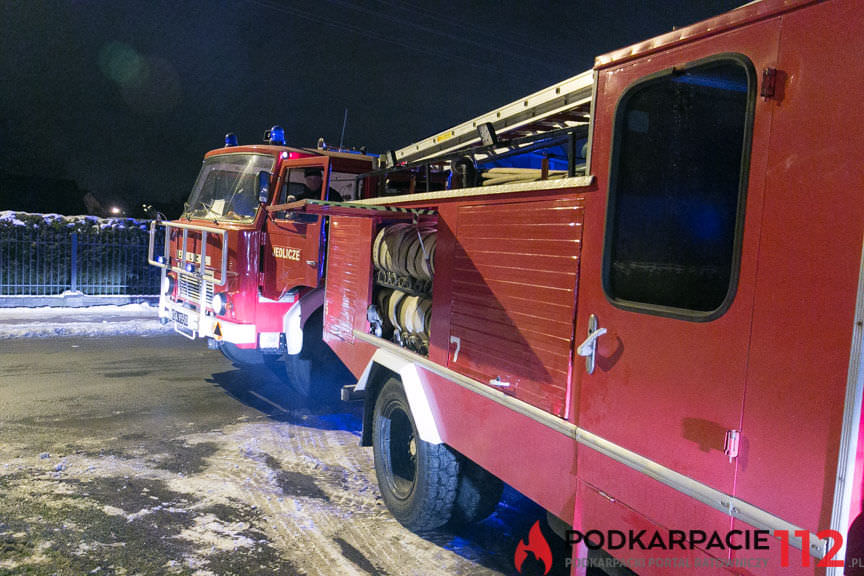 Pożar składu opalu w Jedliczu