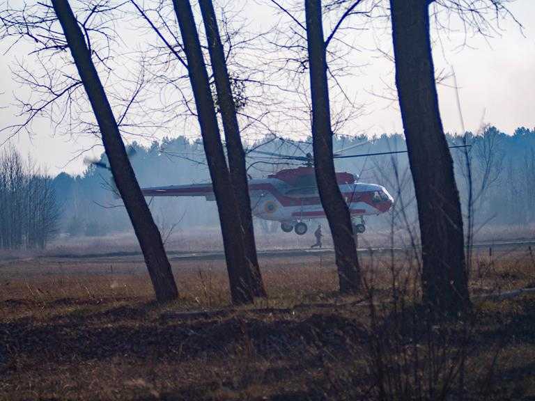Pożar w Czarnobylu objął już powierzchnię 3500 hektarów - co czyni go największym od czasu katastrofy w 1986 roku