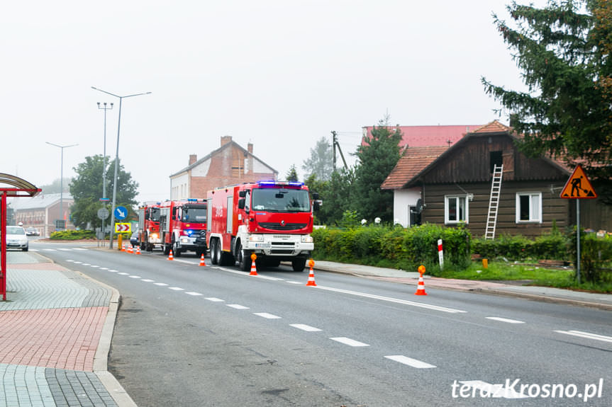 Pożar w Miejscu Piastowym