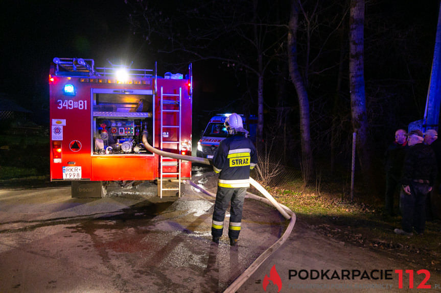 Pożar w Posadzie Górnej