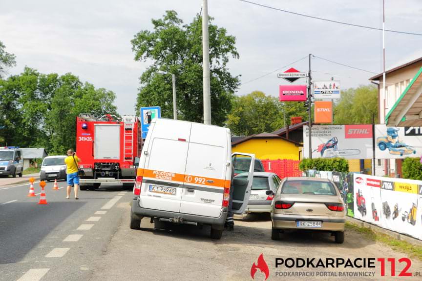 Pożar w remizie OSP Krosno - Turaszówka