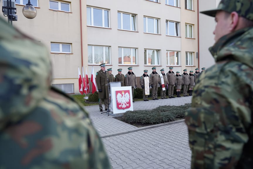 Ślubowanie funkcjonariuszy BOSG