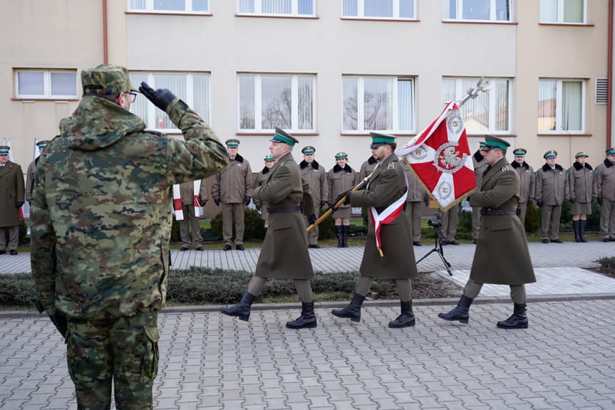 Ślubowanie funkcjonariuszy BOSG