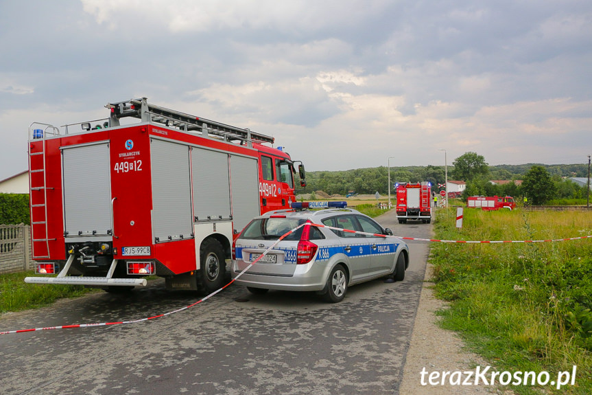 Szebnie. Tragiczny wypadek na przejeździe kolejowym