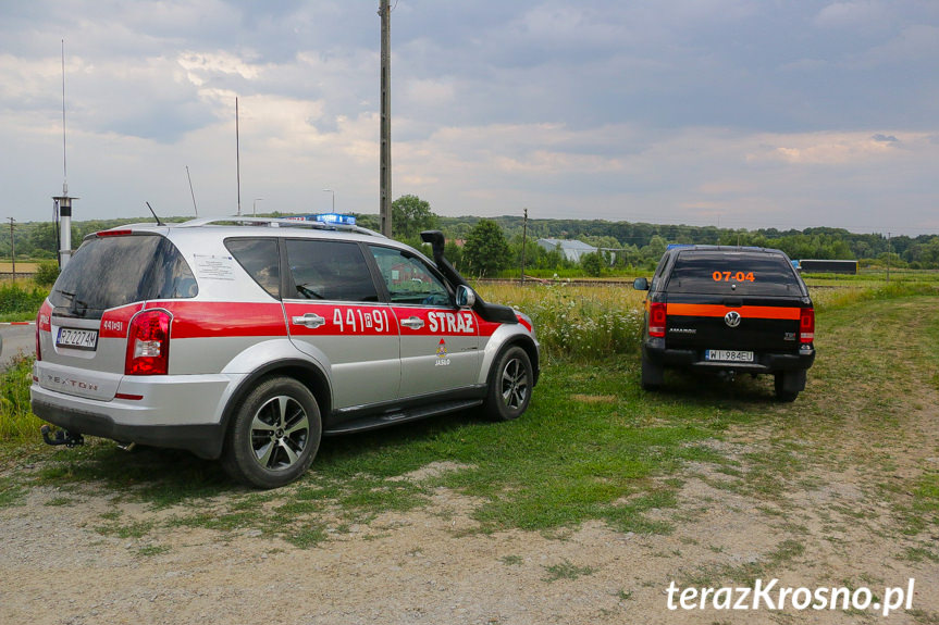 Szebnie. Tragiczny wypadek na przejeździe kolejowym