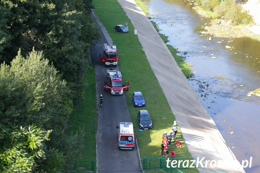 Tragedia na zaporze w Sieniawie