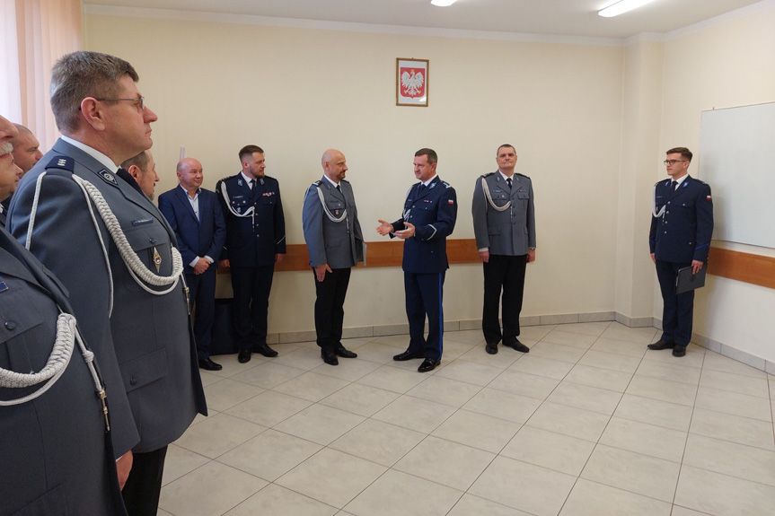 Uroczystość w KPP Dębica