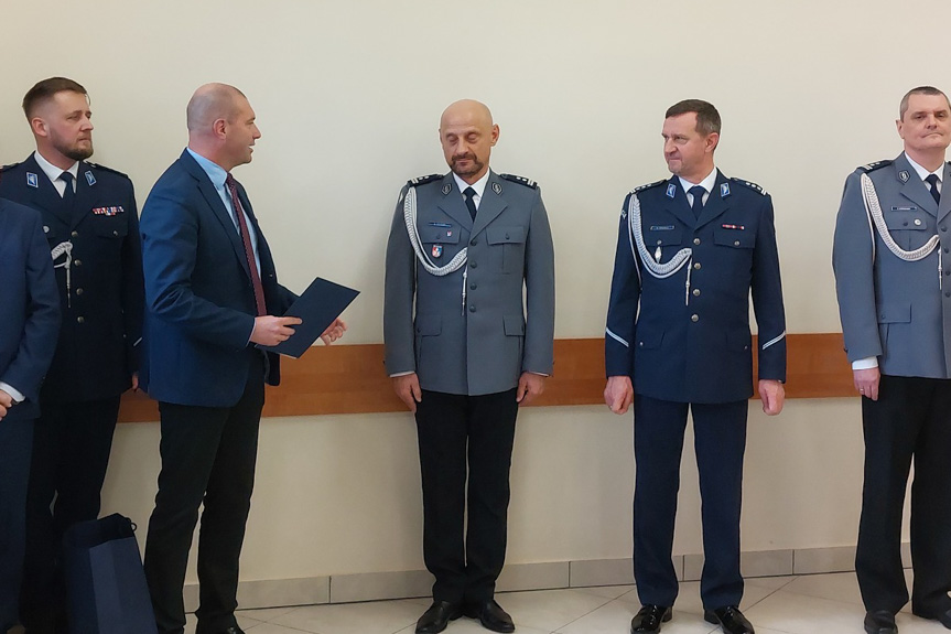 Uroczystość w KPP Dębica