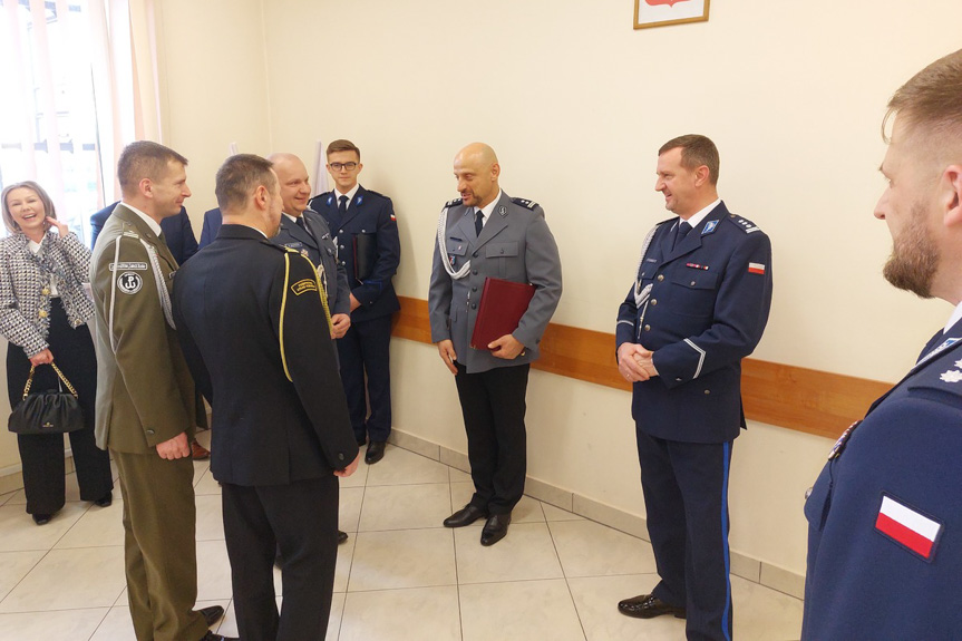 Uroczystość w KPP Dębica