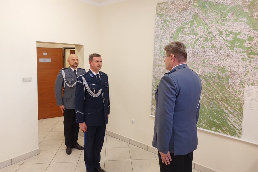 Uroczystość w KPP Dębica