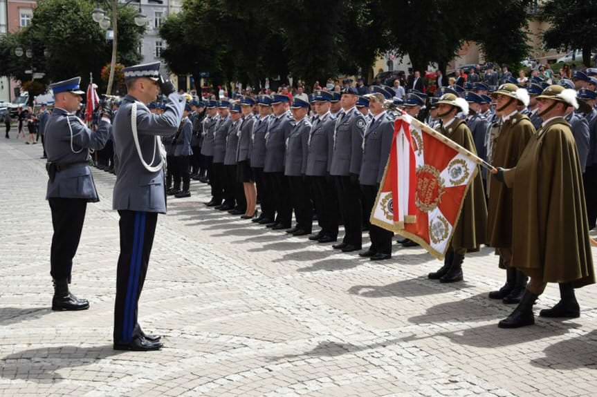 Wojewódzkie obchody Święta Policji w Przemyślu