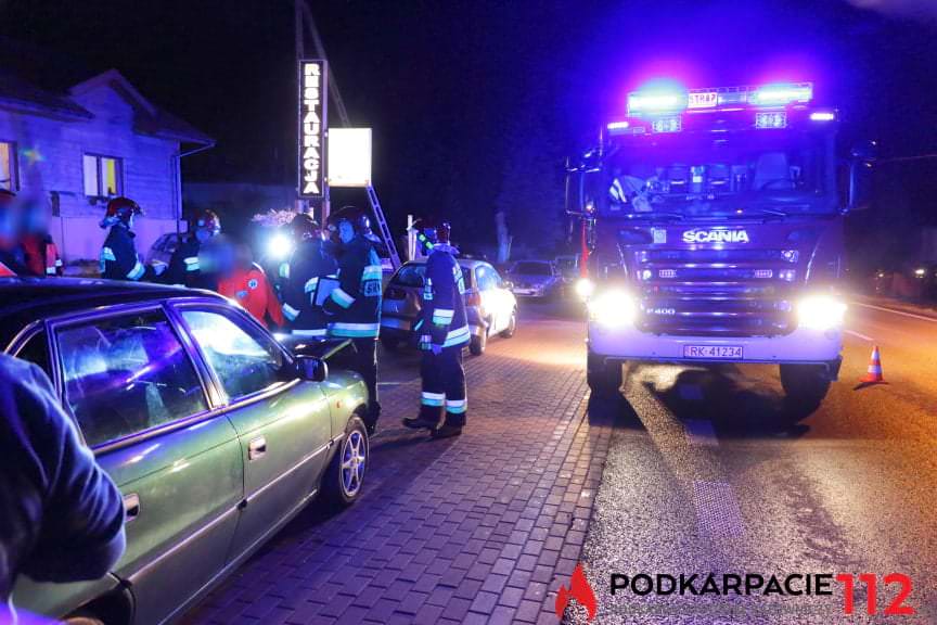 Wypadek na Bema w Krośnie