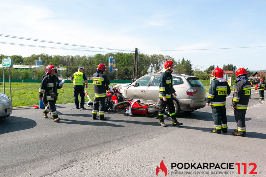 Wypadek na ul. Rzeszowskiej