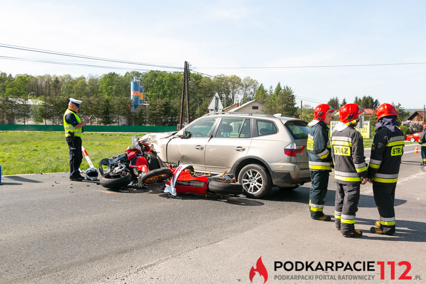 Wypadek na ul. Rzeszowskiej