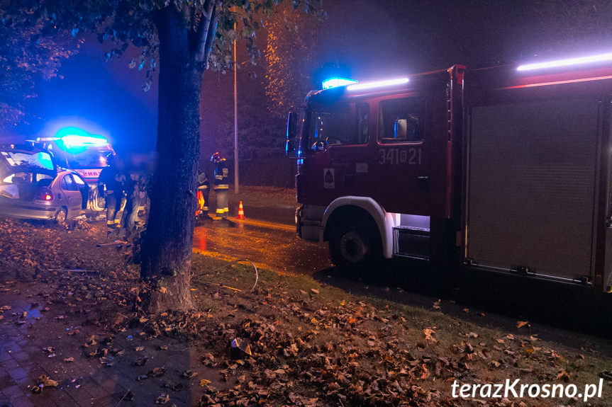 Wypadek na ul. Tysiąclecia