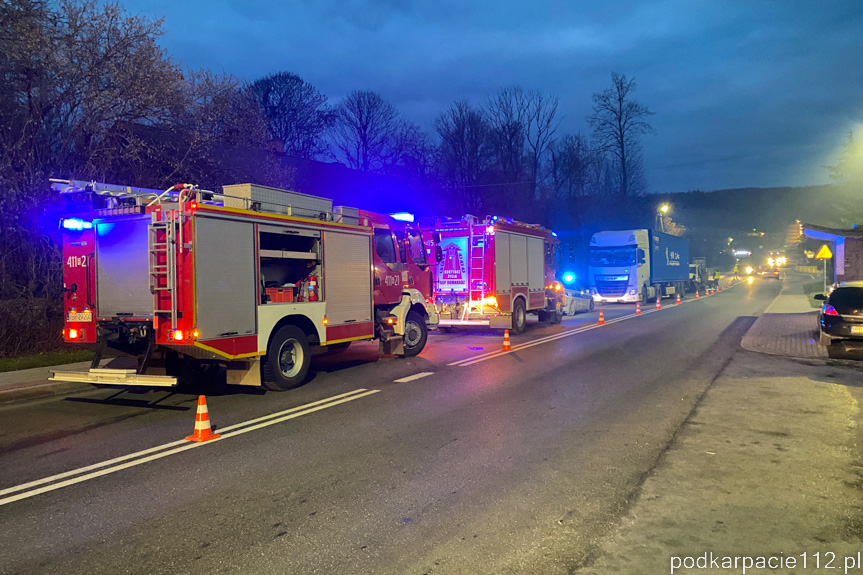 Wypadek w Domaradzu