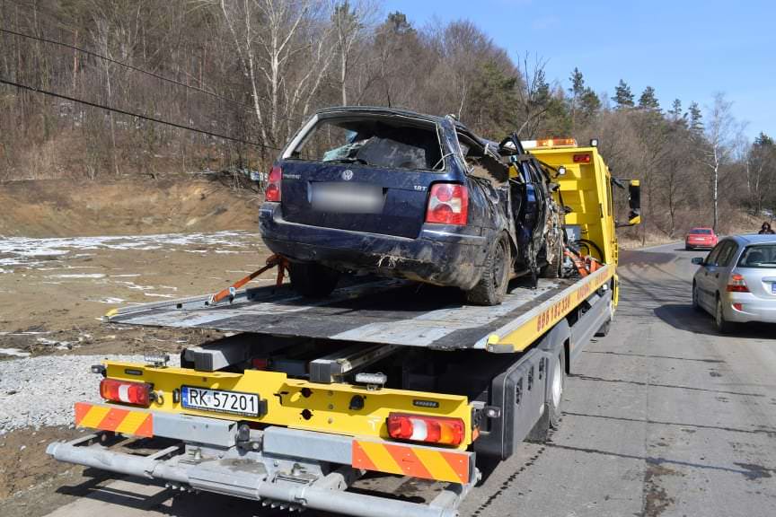 Wypadek w Grabownicy Starzeńskiej