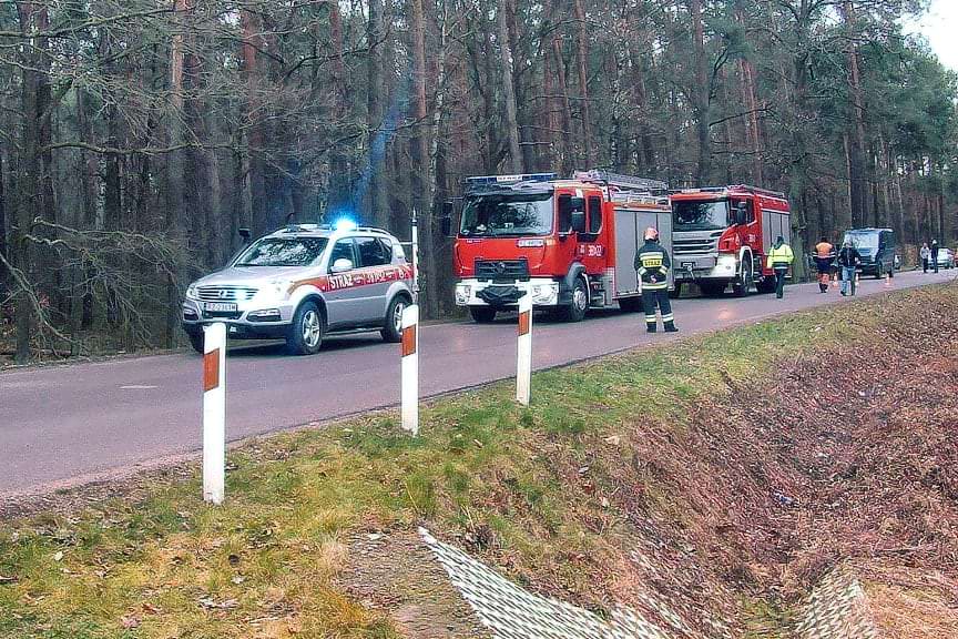 Wypadek w Grębowie