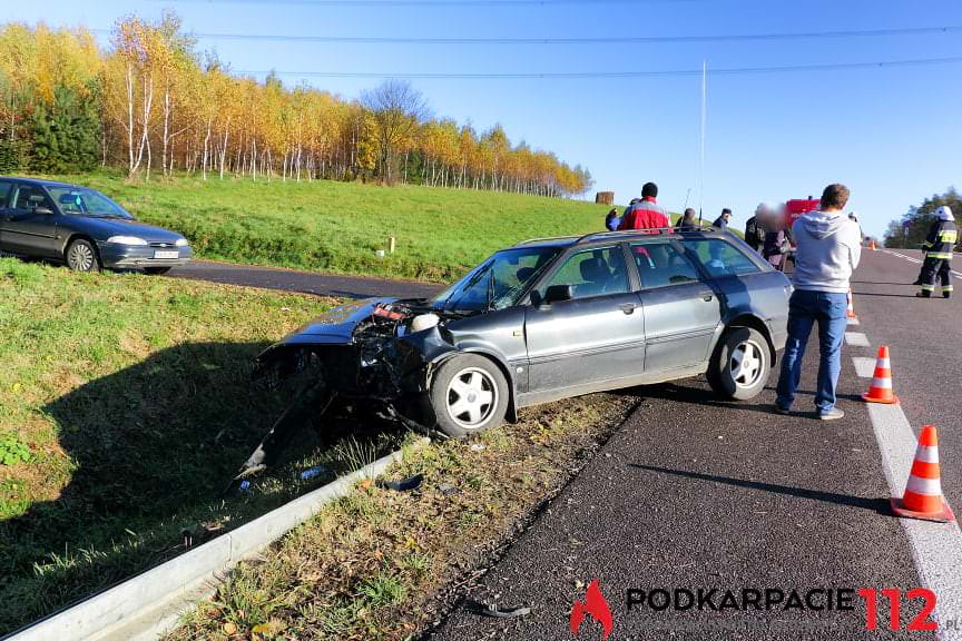 Wypadek w Iskrzyni na DK19