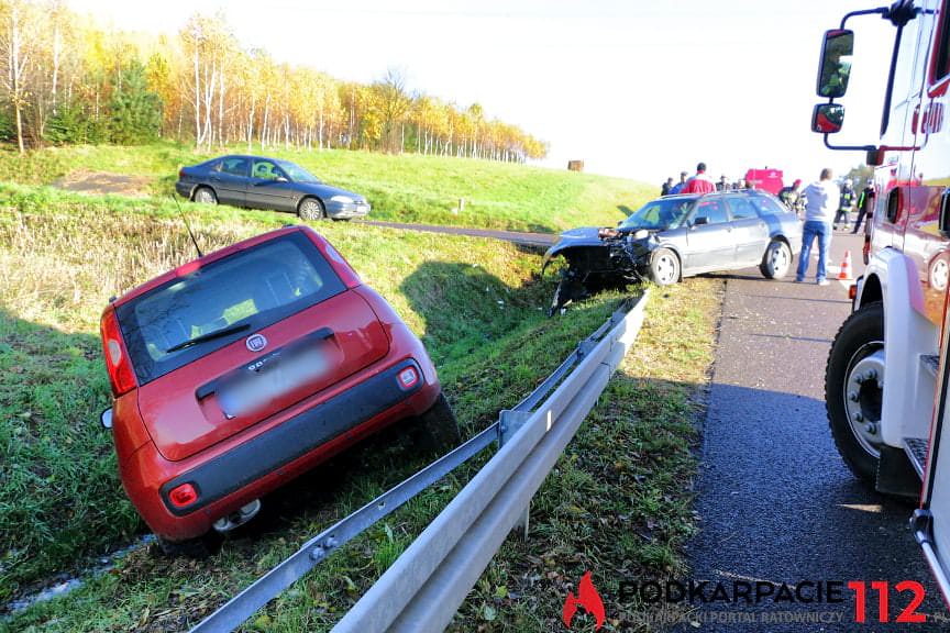 Wypadek w Iskrzyni na DK19