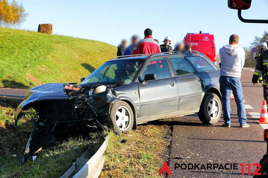 Wypadek w Iskrzyni na DK19