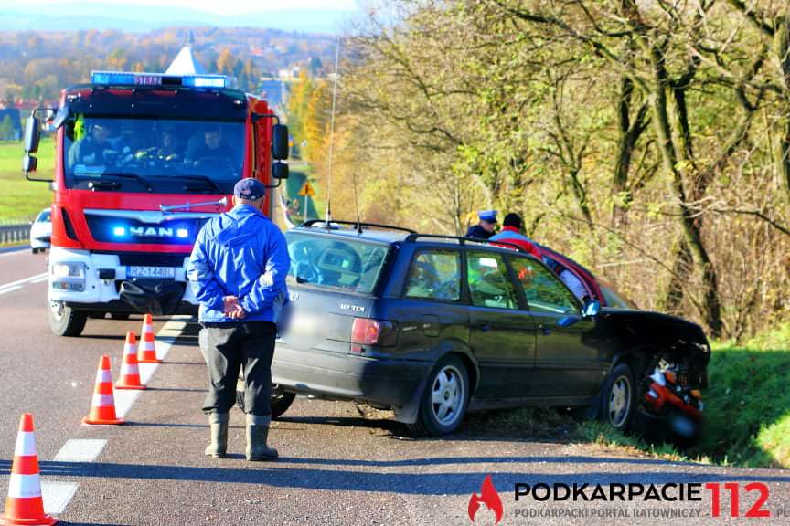 Wypadek w Iskrzyni na DK19