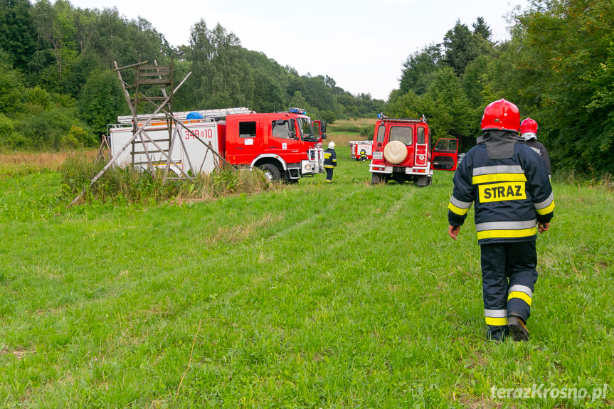 Wypadek w Iwli. Mężczyzna przygnieciony przez ciągnik