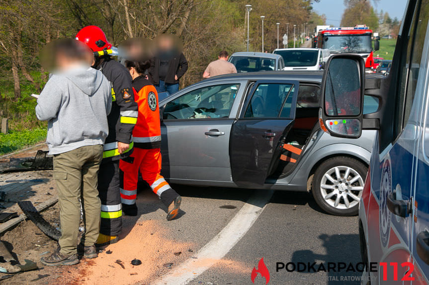Wypadek w Klimkówce