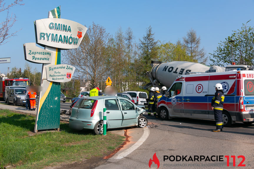 Wypadek w Klimkówce