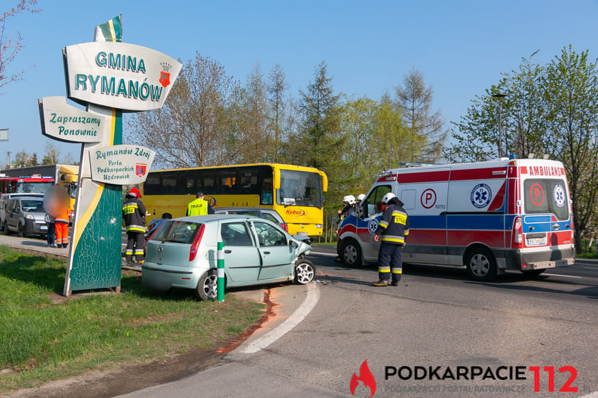 Wypadek w Klimkówce