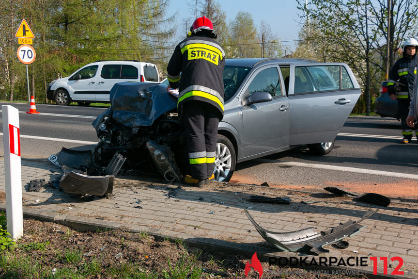Wypadek w Klimkówce