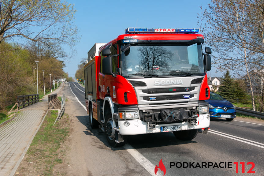 Wypadek w Klimkówce