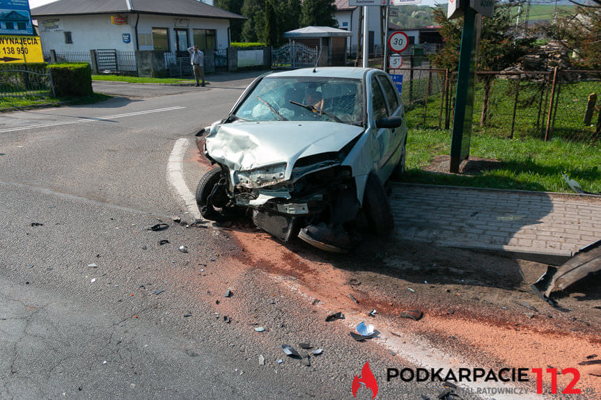Wypadek w Klimkówce