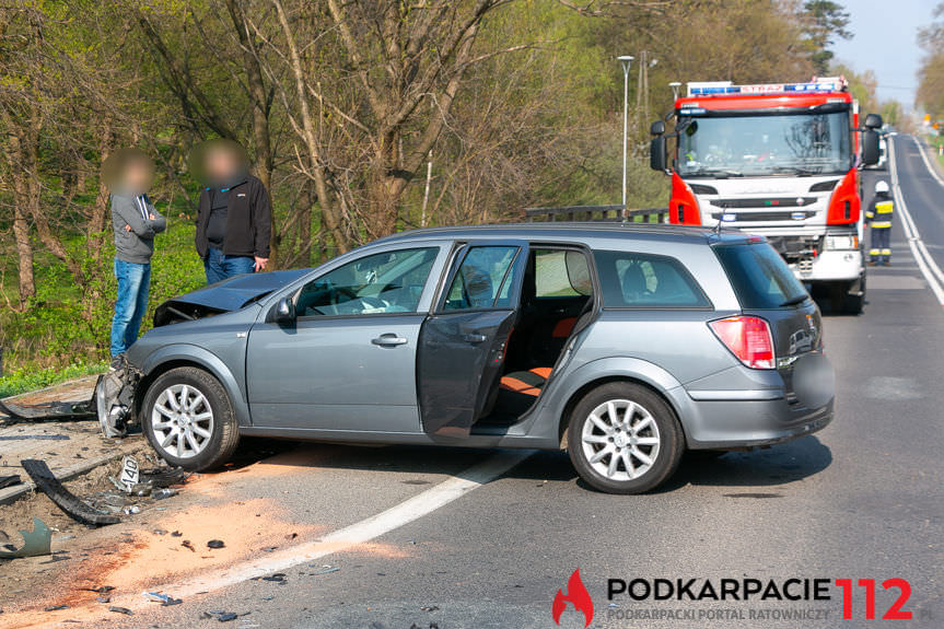 Wypadek w Klimkówce