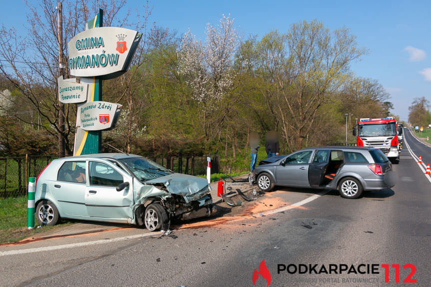 Wypadek w Klimkówce