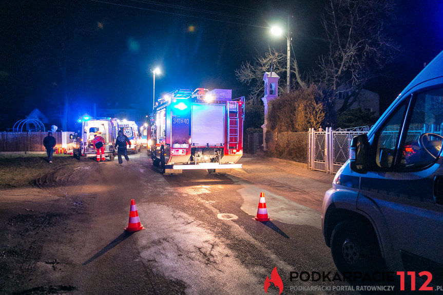 Wypadek w Krośnie na ul. Kopernika