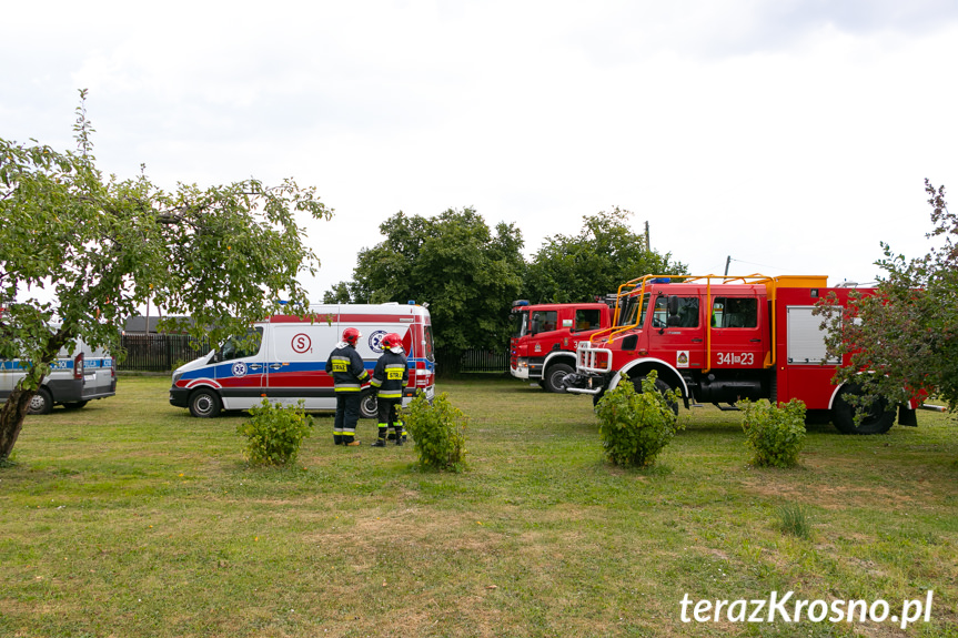 Wypadek w Krośnie. W okolicy lotniska rozbił się szybowiec