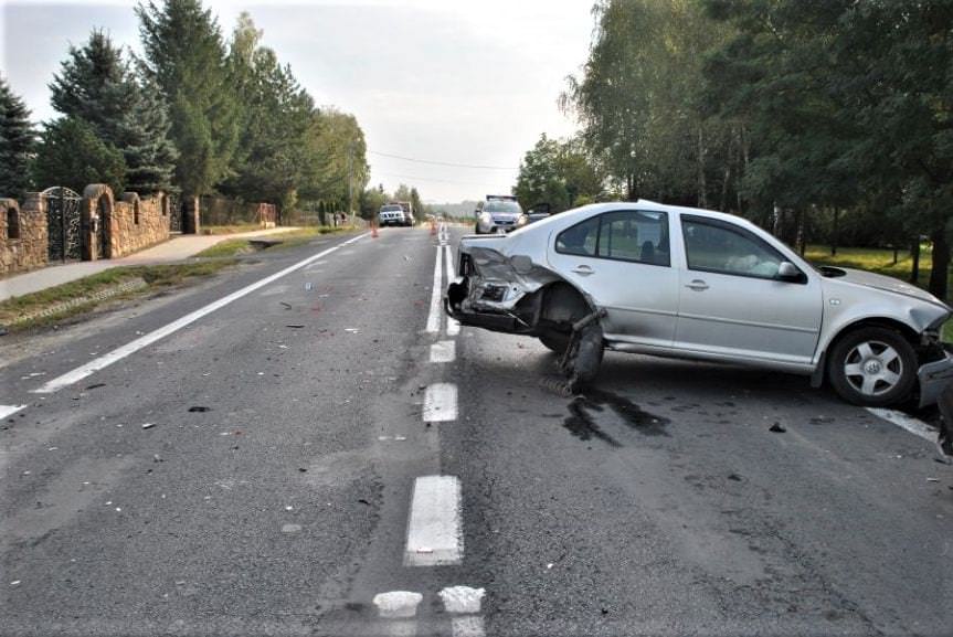 Wypadek w miejscowości Zabłotce