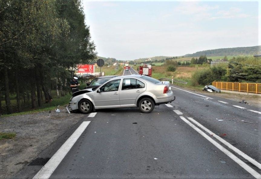 Wypadek w miejscowości Zabłotce