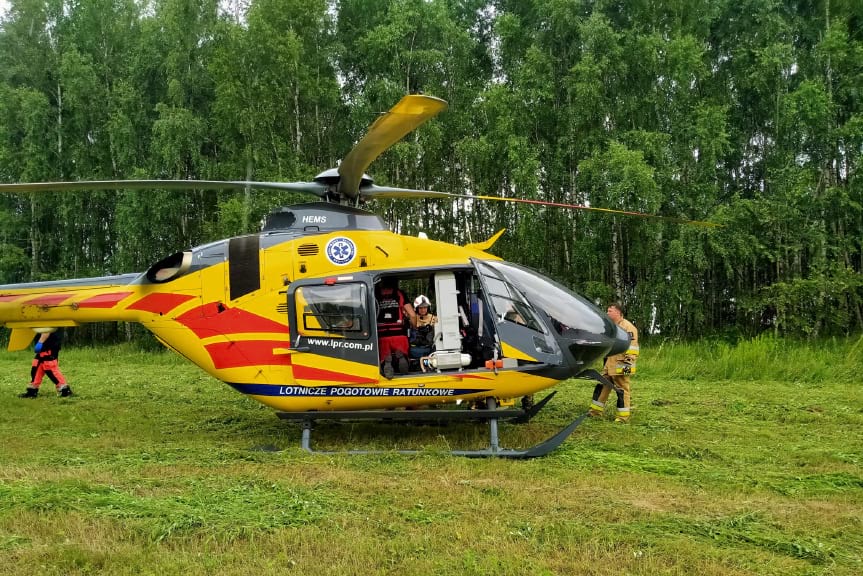 Wypadek w Nienadowej