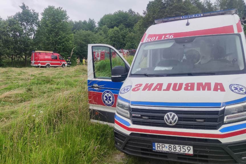 Wypadek w Nienadowej
