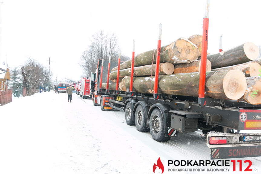 Wypadek w posadzie Jaśliskiej