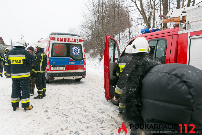 Wypadek w posadzie Jaśliskiej